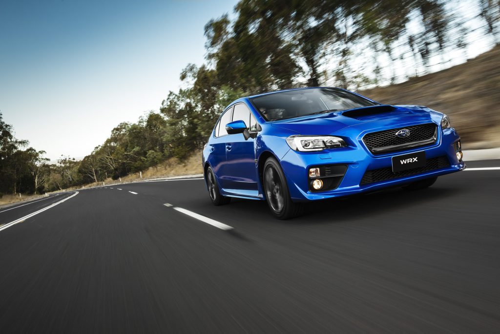 The new Subaru WRX. The new Subaru WRX.